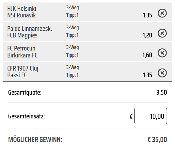 Wettschein